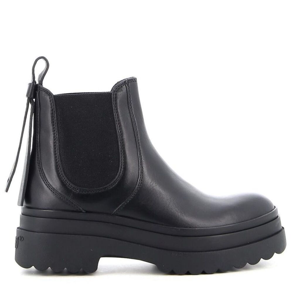RED VALENTINO Chelsea Platform Boots Women BLACK